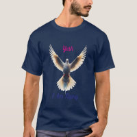 Divine Flight: Surreal Heliga Spirit Dove T-Shirt