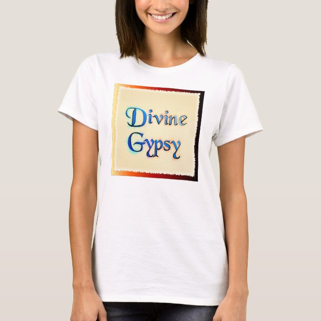 Divine Gypsy Tee Shirt (Framsida)