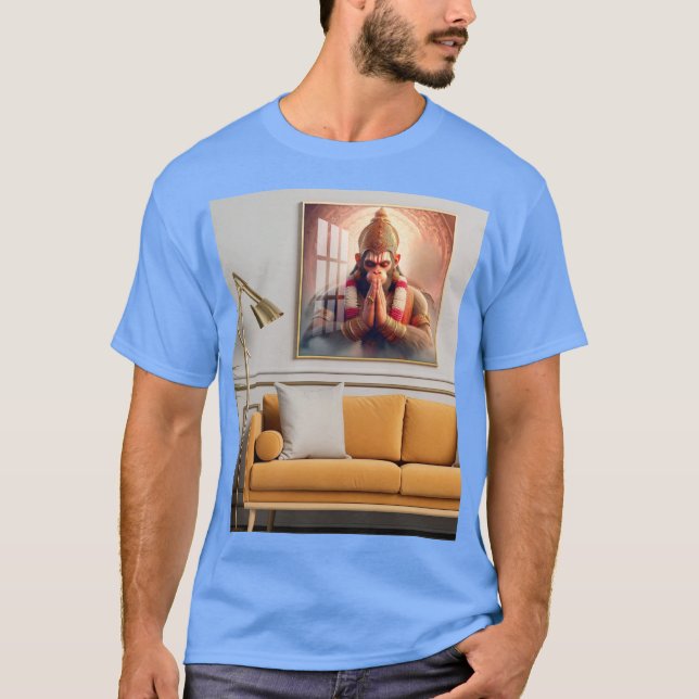 Divine Hanuman Collection T Shirt (Framsida)