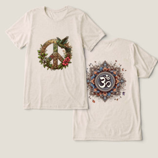 Divine Harmony: The ॐ Mandala T Shirt