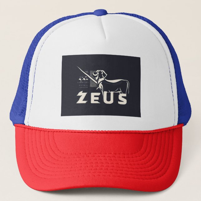 Divine Headwear Elegance,Zeus Logotyp Keps (Framsida)
