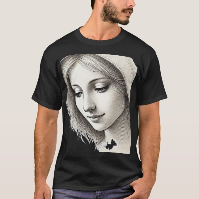 "Divine inspiration: Art and Spirituality" T Shirt (Framsida)