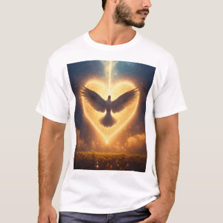 "Divine Kärlek: The Heliga Spirit's Radiance" T Shirt