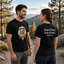 Divine King - Lejonet av Juda T-Shirt