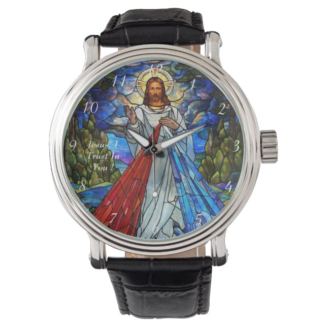 Divine Mercy Armbandsur (Framsida)