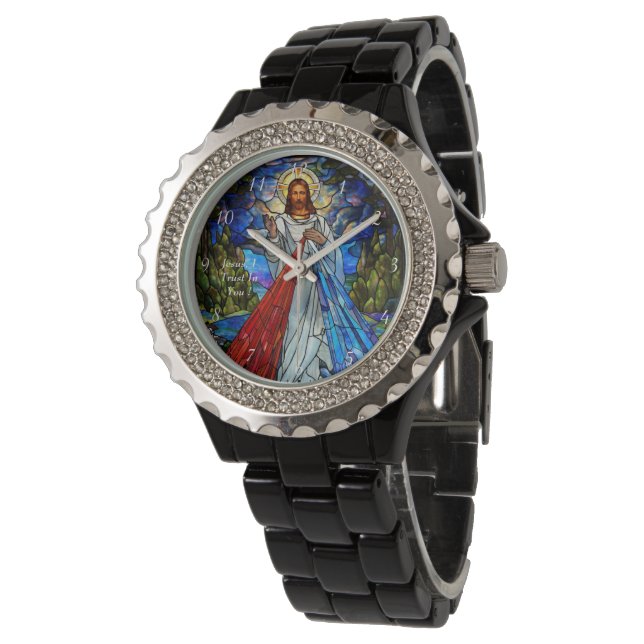 Divine Mercy Armbandsur (Vinklad)