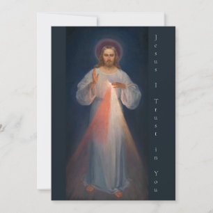 Divine Mercy av Kazimierowski Eugene Inbjudningar