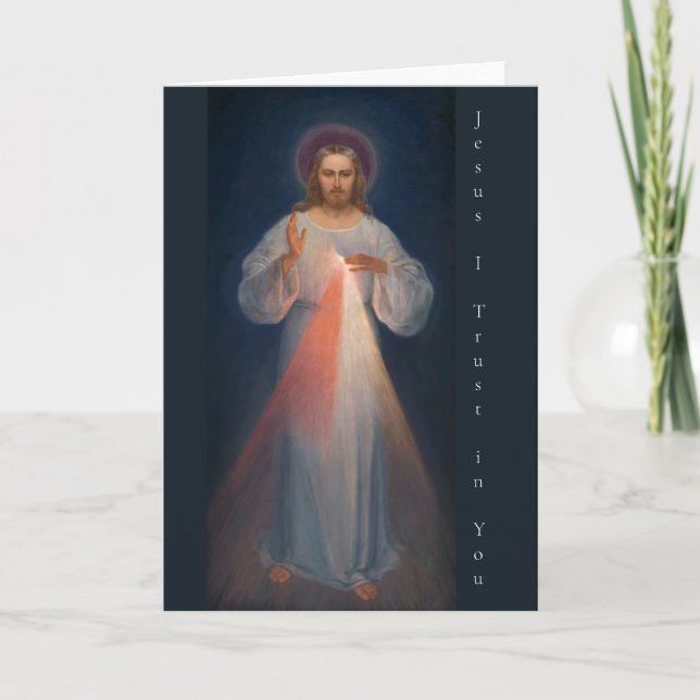 Divine Mercy av Kazimierowski Eugene Kort (Framsida)