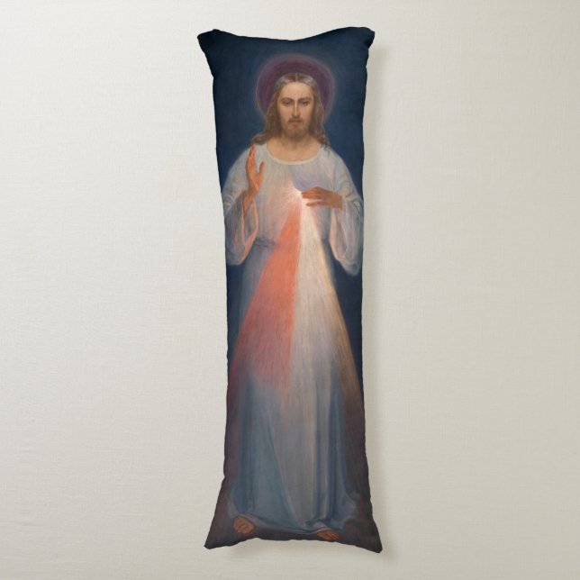 Divine Mercy av Kazimierowski Eugene Kroppskudde (Framsidan Vertikal)