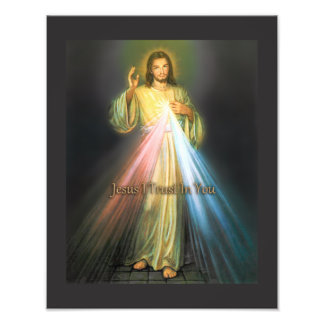 DIVINE MERCY BY EKLEKTIX DEVOTIONAL IMAGE. FOTOTRYCK