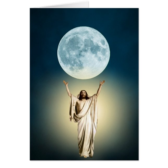 Divine Mercy Chaplet Jesus Religiösa katolik Hälsningskort (Framsidan)