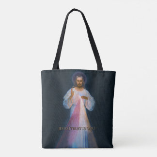Divine Mercy Devotion original Vilnius Image. Tygkasse
