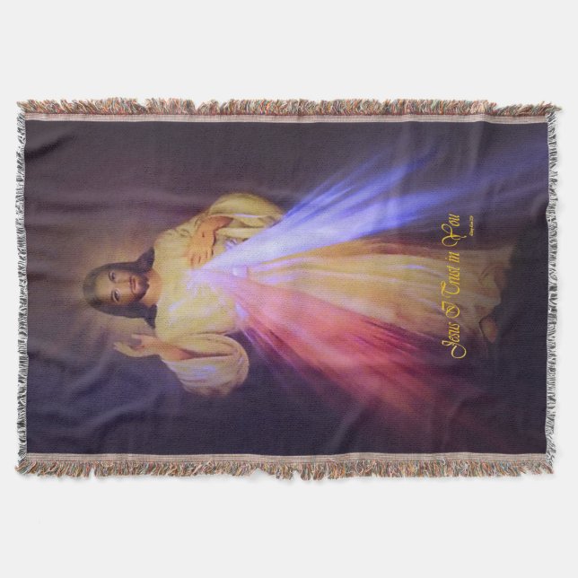Divine Mercy Filt (Framsidan)