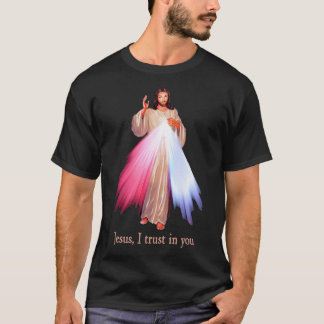Divine Mercy Jesus jag litar på dig T-Shirt