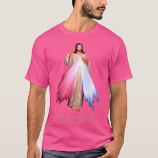 Divine Mercy Jesus jag litar på dig T Shirt
