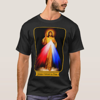 Divine Mercy Jesus jag litar på er katolska. T Shirt