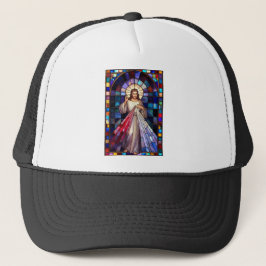 Divine Mercy Jesus Trucker Hatt Keps