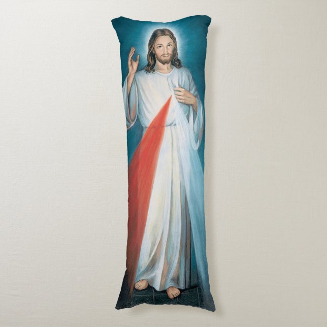 Divine Mercy Kroppskudde (Framsidan Vertikal)
