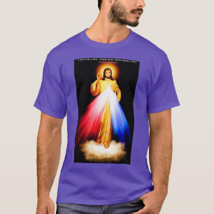 Divine Mercy Lord Jesus jag litar på dig T Shirt