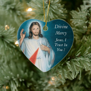 Divine Mercy Metall Ornament
