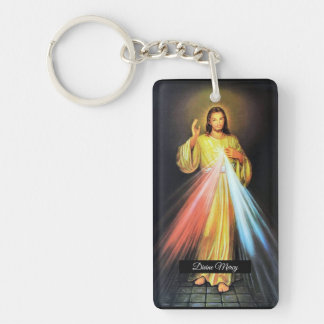 Divine Mercy Nyckelring