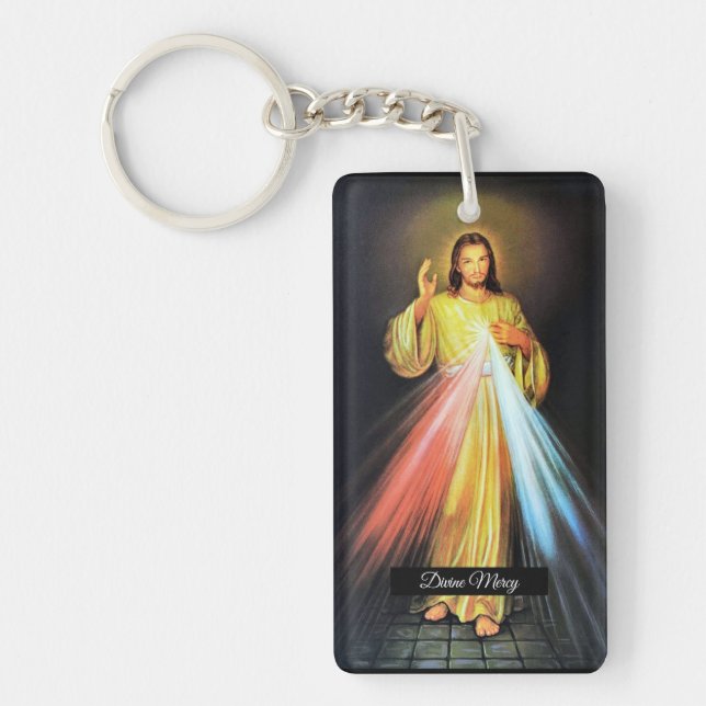 Divine Mercy Nyckelring (Framsidan)