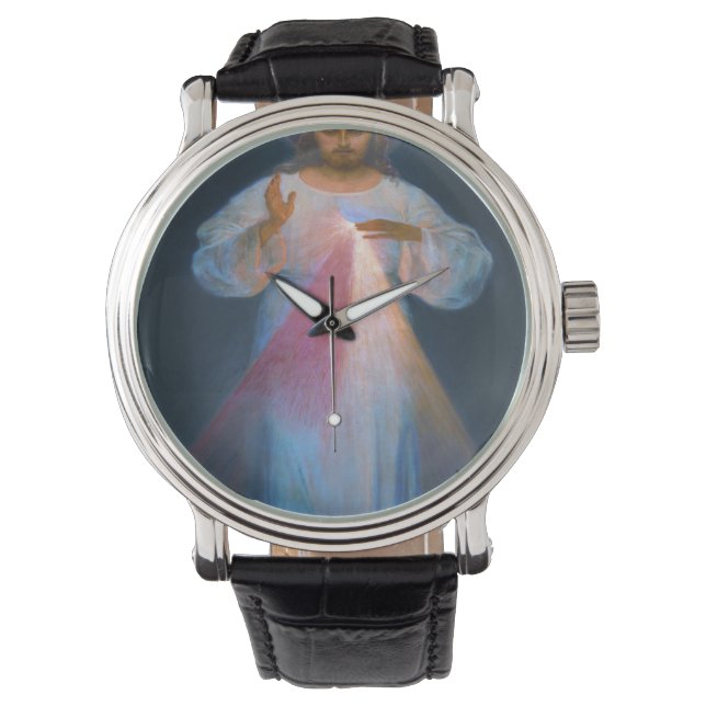 Divine Mercy Original av Kazimirowski Armbandsur (Framsida)