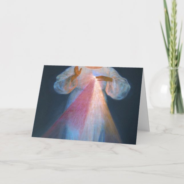Divine Mercy Original av Kazimirowski Kort (Framsida)