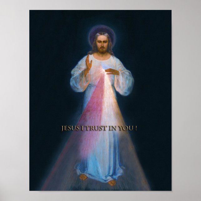 Divine Mercy Original Vilnius Image Poster (Framsidan)