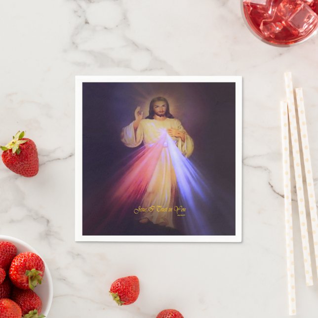 Divine Mercy Pappersservett (Insitu)