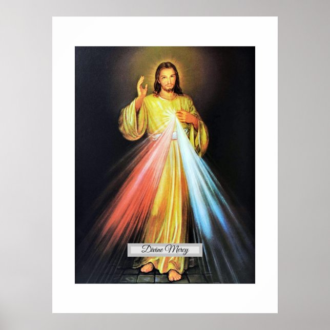 Divine Mercy Poster (Framsidan)