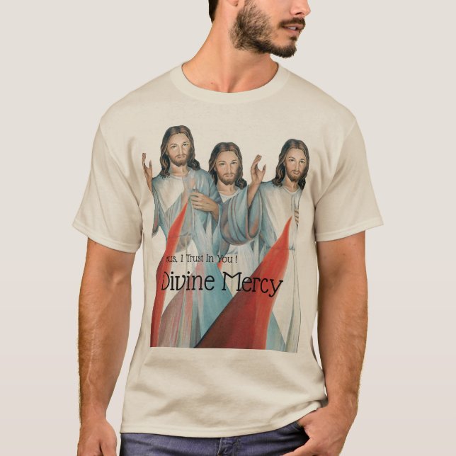Divine Mercy T Shirt (Framsida)