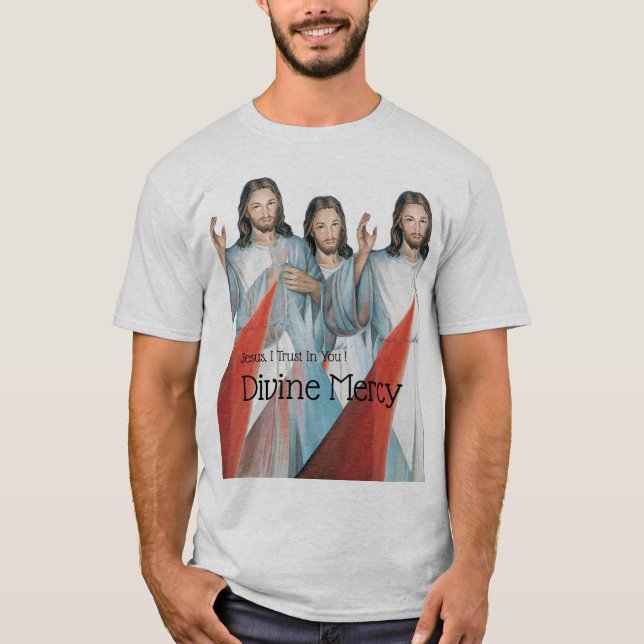 Divine Mercy T Shirt (Framsida)