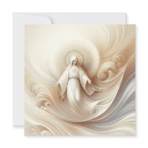 Divine Mor Blessing Amidst Soft White Tones