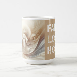 Divine Mor Blessing Amidst Soft White Tones Kaffemugg