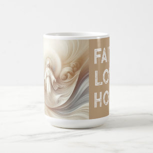 Divine Mor Blessing Amidst Soft White Tones Kaffemugg