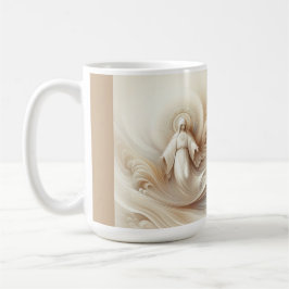 Divine Mor Blessing Amidst Soft White Tones Kaffemugg
