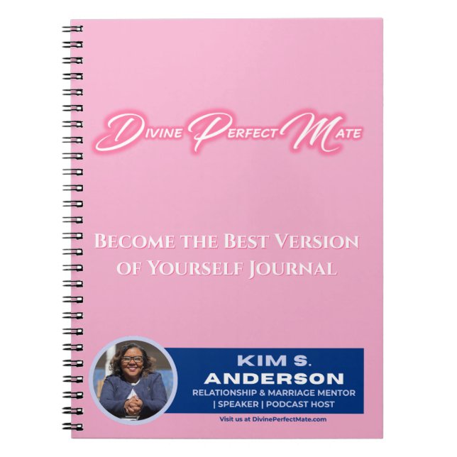 Divine Perfekt Mate Journal Anteckningsbok (Framsidan)