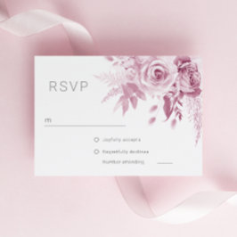 Divine Pink Rose Wedding  OSA Kort