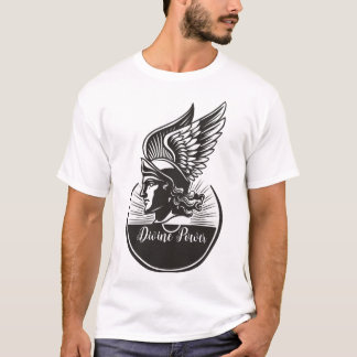 **DIVINE POWER: APOLLO LOGOTYP GREEK GOD** T SHIRT