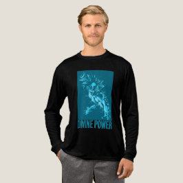 Divine Power Design Anime Workout - Energy Fitness T Shirt