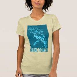 Divine Power Design Anime Workout - Energy Fitness T Shirt