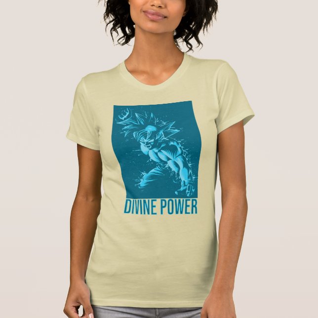 Divine Power Design Anime Workout - Energy Fitness T Shirt (Framsida)