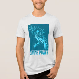 Divine Power Design Anime Workout - Energy Fitness T Shirt