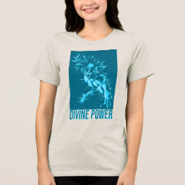 Divine Power Design Anime Workout - Energy Fitness T Shirt