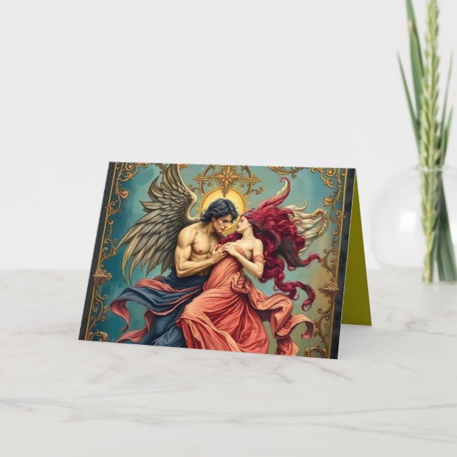 Divine Romantik Anteckningskort (Framsida)