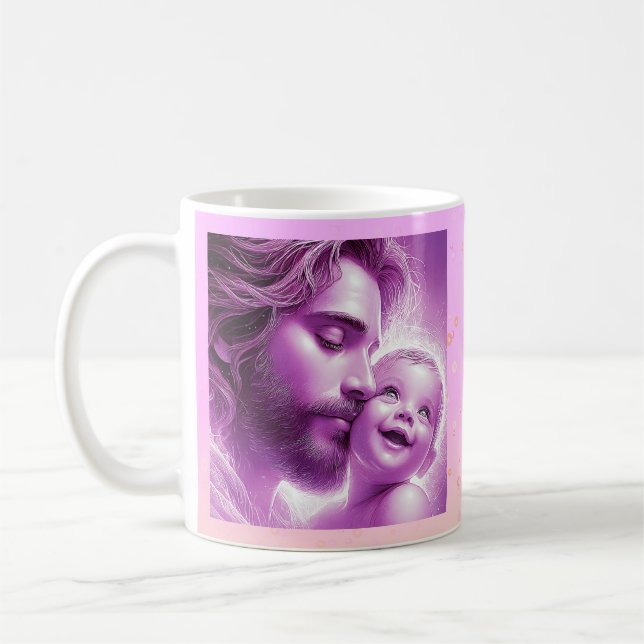 Divine Rosa Embrace Kaffemugg (Vänster)