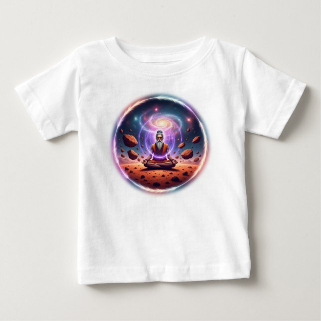 Divine Sadhu Meditation T-Shirt (Framsida)