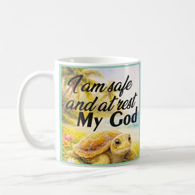 Divine Serenity Turtle Kaffemugg (Vänster)