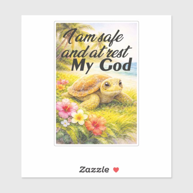 Divine Serenity Turtle Klistermärken (Ark)